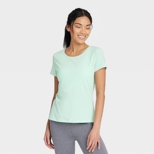 *NWT* All in Motion XS Mint Green Relaxed Fit Short Sleeve Athletic Tee